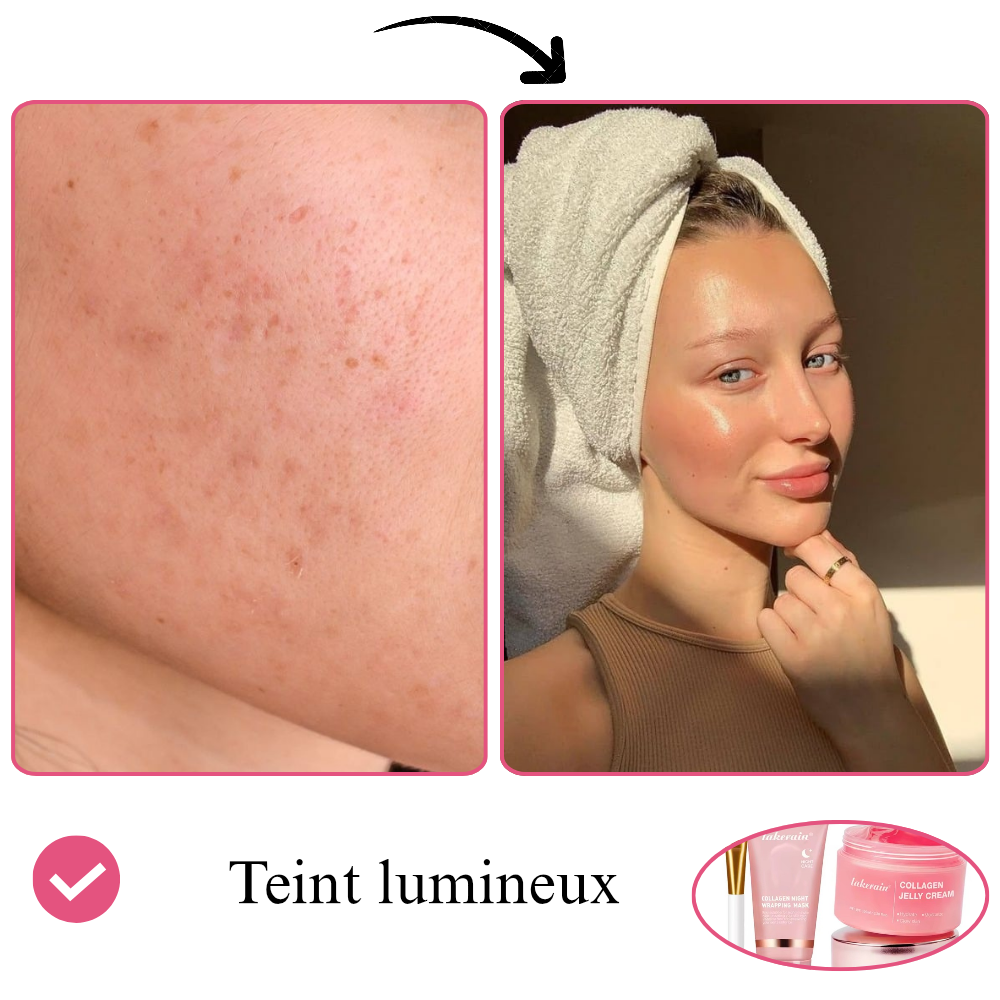 MASQUE ET CRÈME AU COLLAGÈNE